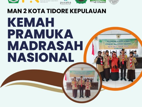 3 Siswa MAN 2 Tikep Ikuti Kemah Pramuka Madrasah Nasional