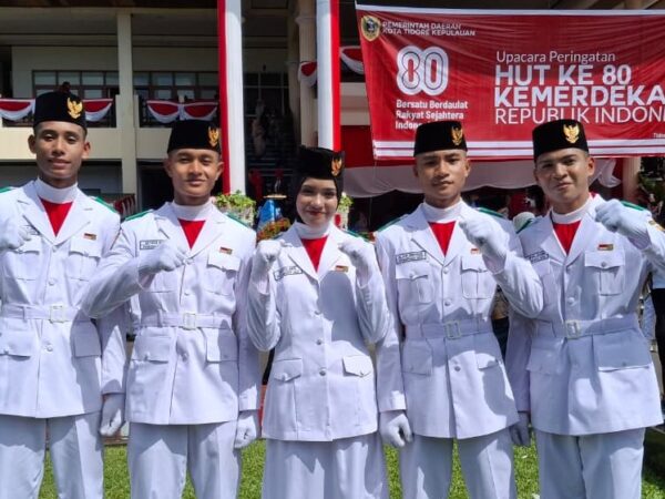 5 Siswa MAN 2 Tikep Sukses Bertugas sebagai Paskibraka HUT ke-80 RI