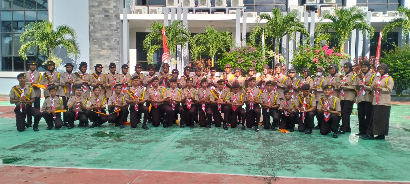 Pramuka MAN 2 Tikep Siap Berkompetisi di Ajang SCP-1 Maluku Utara 2025