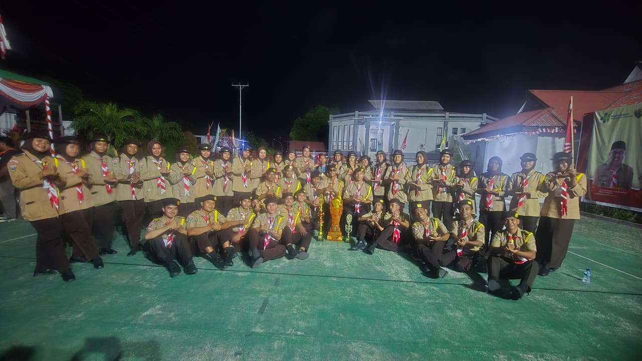Prestasi Gemilang! Pramuka MAN 2 Tikep Sabet Juara Umum SCP-1 tahun 2025 Se- Maluku Utara