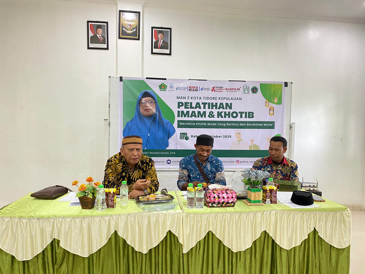 Pelatihan Imam dan Khatib di MAN 2 Tikep Resmi Dibuka