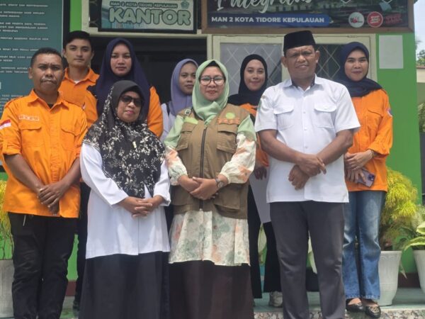 BPBD Kota Tidore Gelar Sosialisasi KIE di MAN 2 Tikep