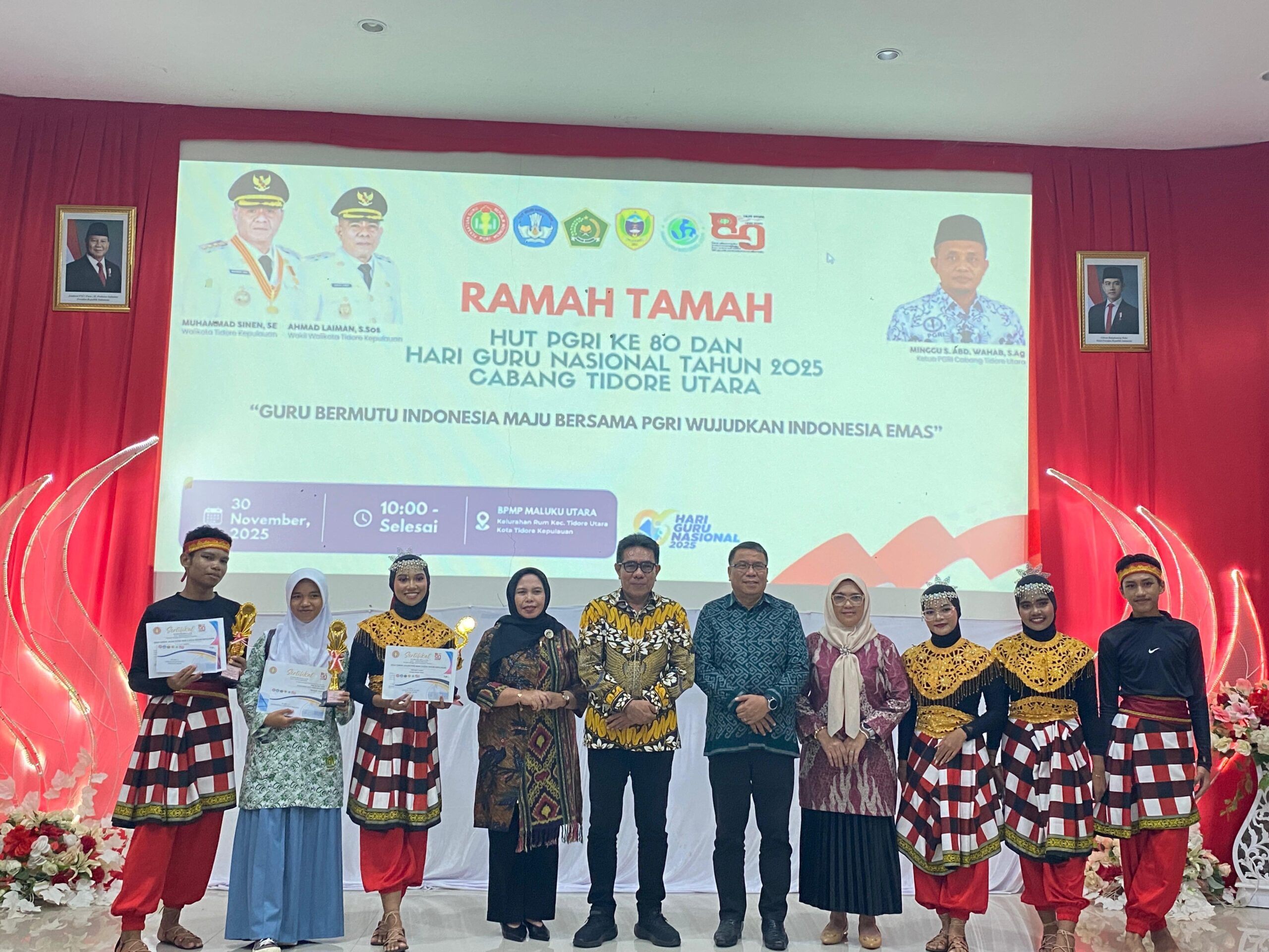 MAN 2 Tikep Raih Tiga Prestasi pada Peringatan HGN dan HUT PGRI ke-80 di Tidore Utara