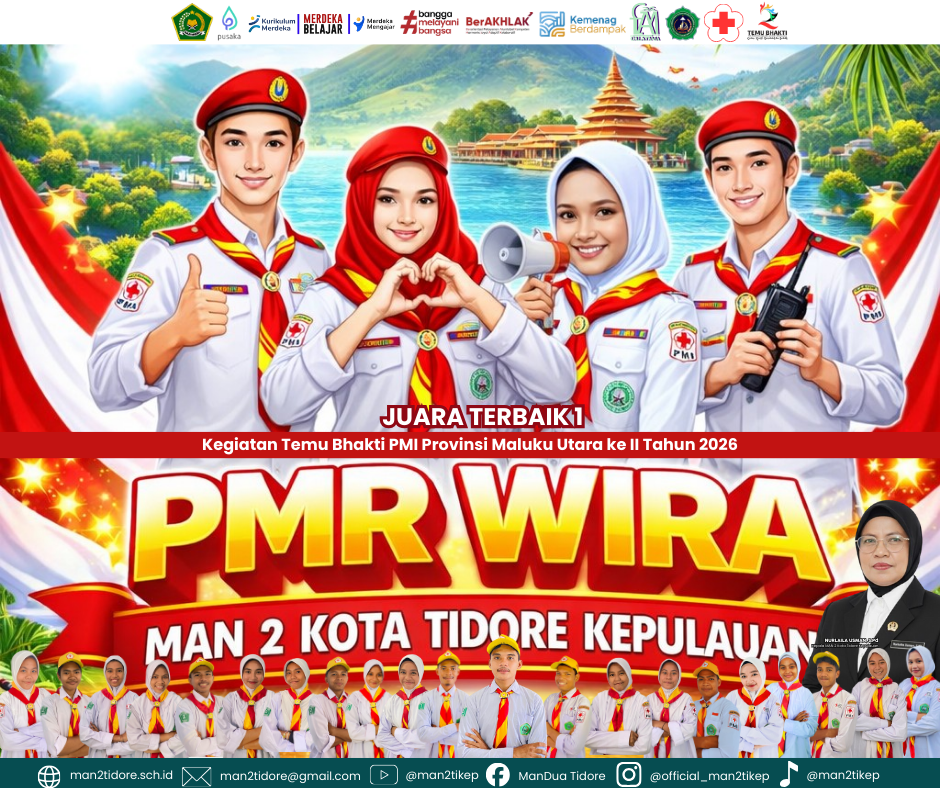 PMR WIRA MAN 2 Tikep Raih Juara Terbaik I pada Perkemahan Temu Bhakti PMI II Tingkat Provinsi
