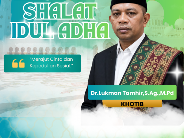 Kepala MAN 2 Tikep Jadi Khotib Shalat Iduladha 1447 H