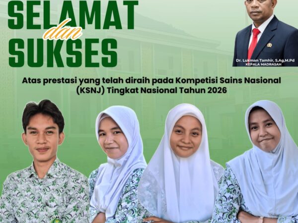 Prestasi Emas Siswa MAN 2 Tidore di Panggung Nasional