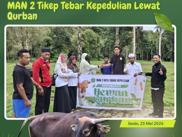 Jelang Idul Adha, MAN 2 Tikep Tebar Kepedulian Lewat Qurban