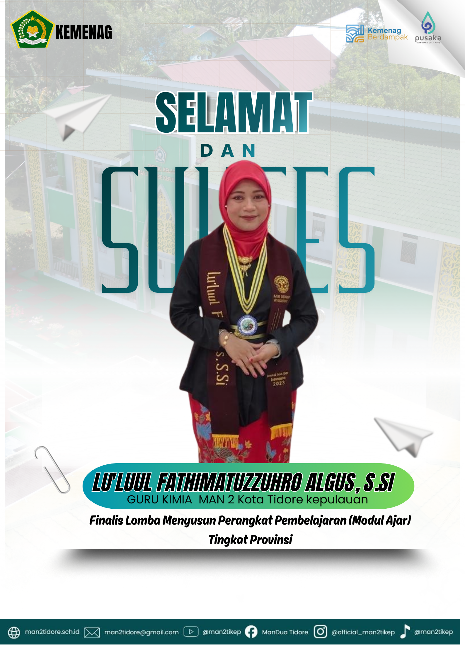 Buktikan Kualitas,Guru MAN 2 Tikep Lolos Final Lomba Modul Ajar Tingkat Provinsi Buktikan Kualitas,Guru MAN 2 Tikep Lolos Final Lomba Modul Ajar Tingkat Provinsi