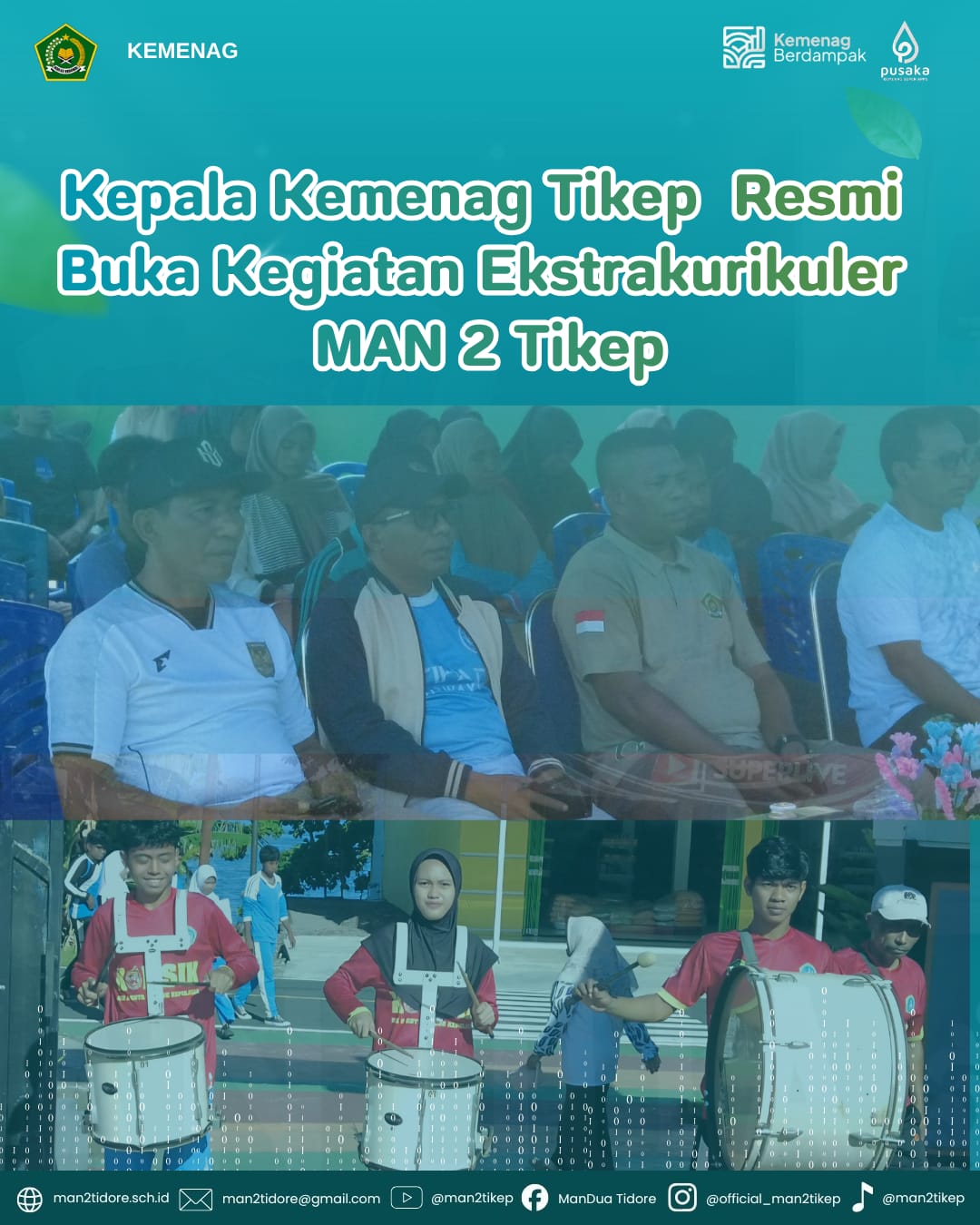 Kakankemenag Tikep Resmi Buka Ekstrakurikuler MAN 2 Tikep ,Tekankan Keseimbangan Karakter dan Prestasi Kakankemenag Tikep Resmi Buka Ekstrakurikuler MAN 2 Tikep ,Tekankan Keseimbangan Karakter dan Prestasi
