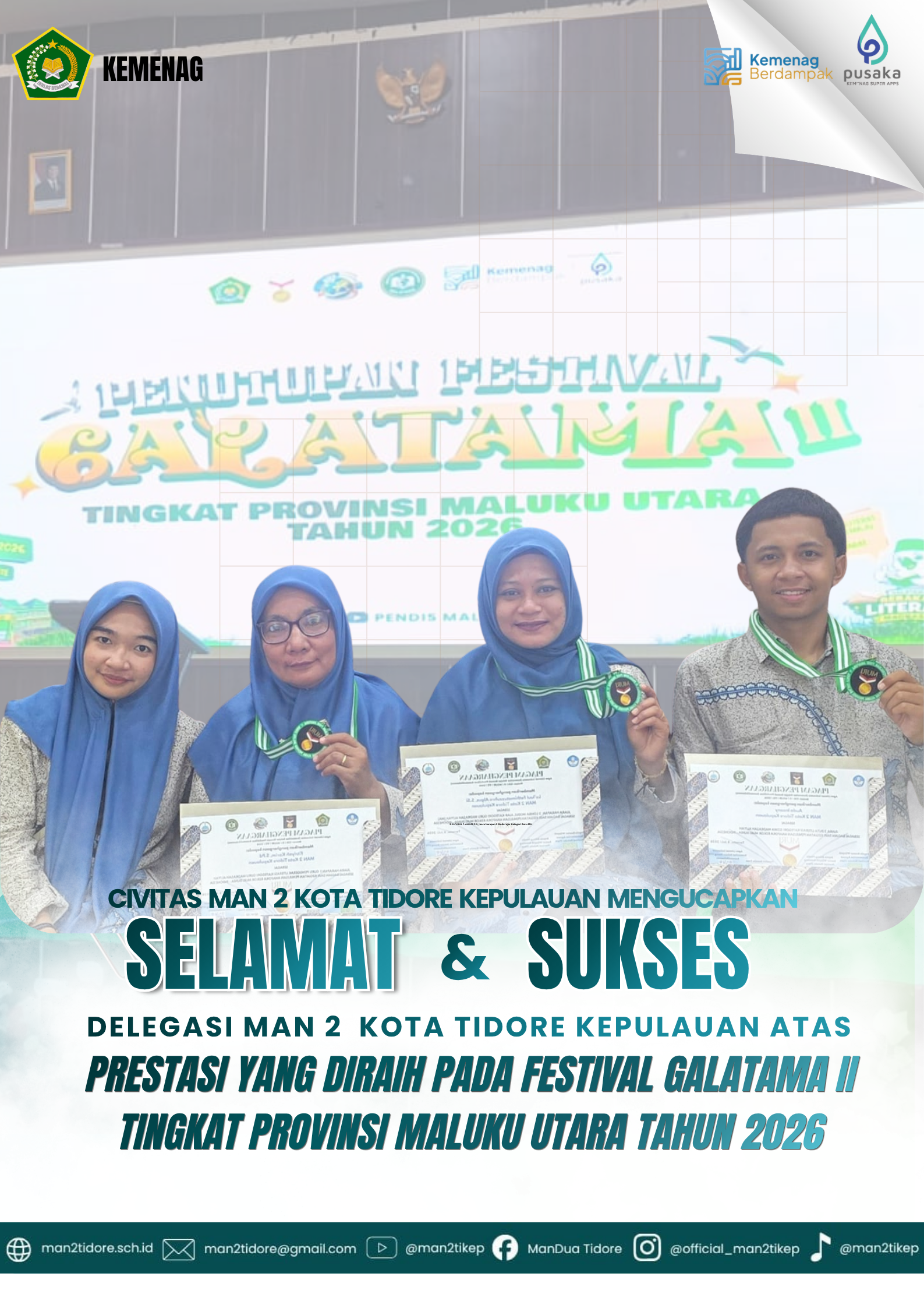 MANDU Tikep Raih Sejumlah Prestasi pada Puncak Festival GALATAMA II Tingkat Provinsi