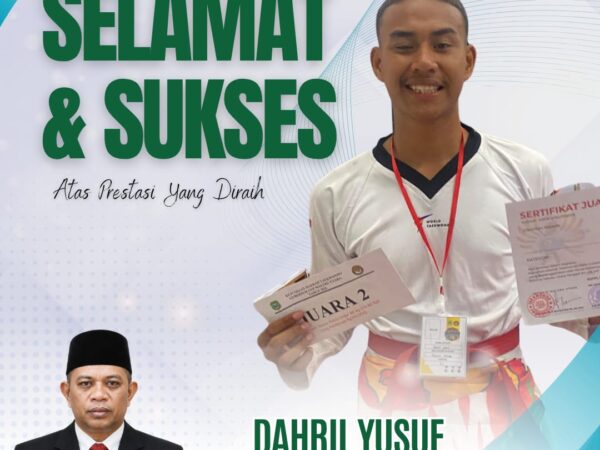 Harumkan Nama Madrasah, Dahril Yusuf sabet Juara II Kejurda Taekwondo Piala Gubernur Maluku Utara 2026